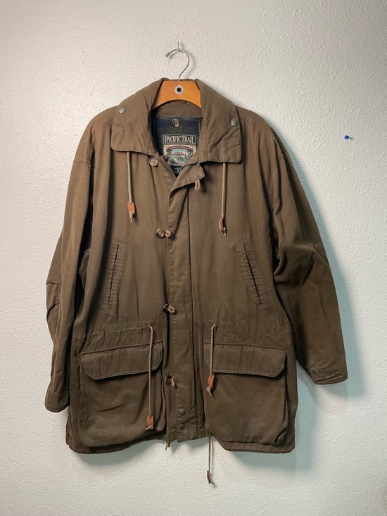 Pacific Trail Other - Pacific Trail Olive Brown Hooded Field Jacket